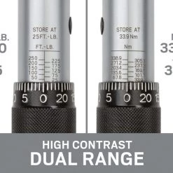 Tekton 24340-S 1/2 Inch Drive Click Torque Wrench (25-250 ft.-lb.) 14 Tekton 24340-S 1/2 Inch Drive Click Torque Wrench (25-250 ft.-lb.) -Home Improvement Sales Shop 65470028 5