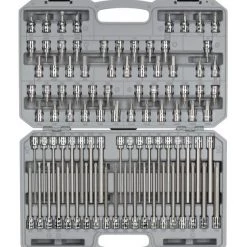 Tekton 3/8" 91 pc. Drive Hex, Torx, TR Torx, Phillips, Slotted, Square Bit Socket Set