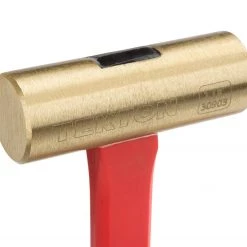 Tekton 16 oz. Jacketed Fiberglass Brass Hammer -Home Improvement Sales Shop 65470362 3