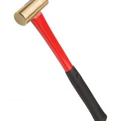 Tekton 24 oz. Jacketed Fiberglass Brass Hammer
