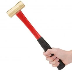 Tekton 24 oz. Jacketed Fiberglass Brass Hammer -Home Improvement Sales Shop 65470363 5