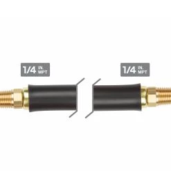 Tekton 3/8 Inch I.D. x 50 Foot Rubber Air Hose (250 PSI) -Home Improvement Sales Shop 65470578 2