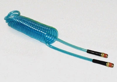 Apache 3/8" I.D. PU38-25B Polyurethane Self Storing Air Hose 3 Apache 3/8" I.D. PU38-25B Polyurethane Self Storing Air Hose
