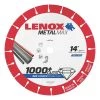 Lenox METALMAX Diamond Edge Cutoff Wheel, 14" x 1", Chop Saw -Home Improvement Sales Shop 66050006 4