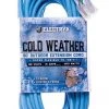 Electryx 50' Cold Weather Outdoor Extension Cord - 14 Gauge, Blue -Home Improvement Sales Shop 67240006 1 1