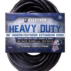 EXTENSION CORD 50'10GA LGHT BLK