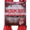 Electryx 50' Medium Duty Indoor/Outdoor Extension Cord - 14 Gauge, Red 1 Electryx 50' Medium Duty Indoor/Outdoor Extension Cord - 14 Gauge, Red -Home Improvement Sales Shop 67240019 1 1