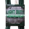 Electryx 20' Light Duty Indoor/Outdoor Extension Cord - 16 Gauge, Green -Home Improvement Sales Shop 67240028 1 1