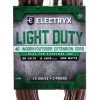 Electryx 40' Light Duty Indoor/Outdoor Extension Cord - 16 Gauge, Brown 1 Electryx 40' Light Duty Indoor/Outdoor Extension Cord - 16 Gauge, Brown -Home Improvement Sales Shop 67240030 1