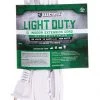 Electryx 12' Light Duty Indoor Extension Cord - 16 Gauge, White