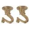 Westinghouse 1 1/2" Polished Brass Finish Swag Hooks 1 Westinghouse 1 1/2" Polished Brass Finish Swag Hooks -Home Improvement Sales Shop 680053