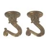 Westinghouse 1 1/2" Antique Brass Finish Swag Hooks