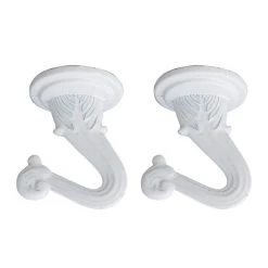 Westinghouse 1 1/2" White Swag Hooks