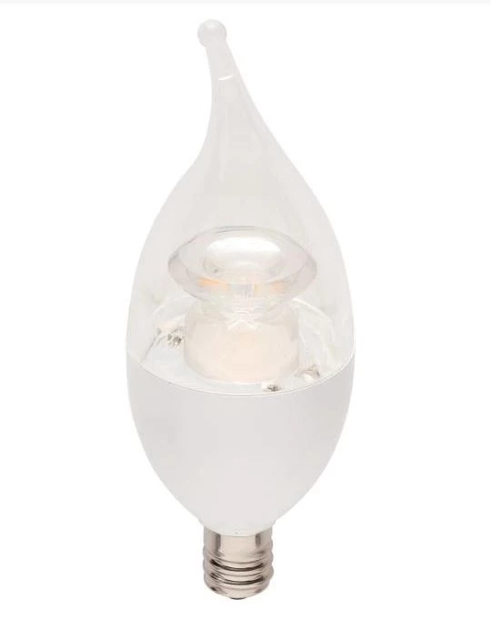 Westinghouse 4 Watt (40-Watt Equivalent) C11 LED Light Bulb – 2 Pack 3 Westinghouse 4 Watt (40-Watt Equivalent) C11 LED Light Bulb – 2 Pack