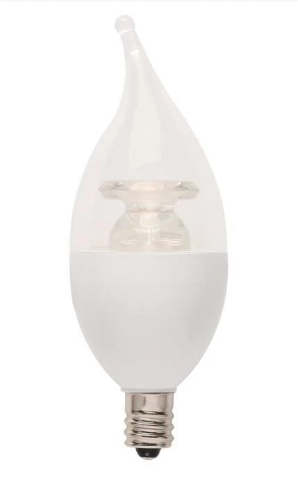 Westinghouse 4 Watt (40-Watt Equivalent) C11 LED Light Bulb – 2 Pack 4 Westinghouse 4 Watt (40-Watt Equivalent) C11 LED Light Bulb – 2 Pack - Image 2