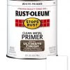 Rust-Oleum STOPS RUST Clean Metal Primer Brush On Paint – Quart -Home Improvement Sales Shop 6850138