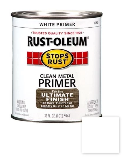 Rust-Oleum STOPS RUST Clean Metal Primer Brush On Paint – Quart 3 Rust-Oleum STOPS RUST Clean Metal Primer Brush On Paint – Quart