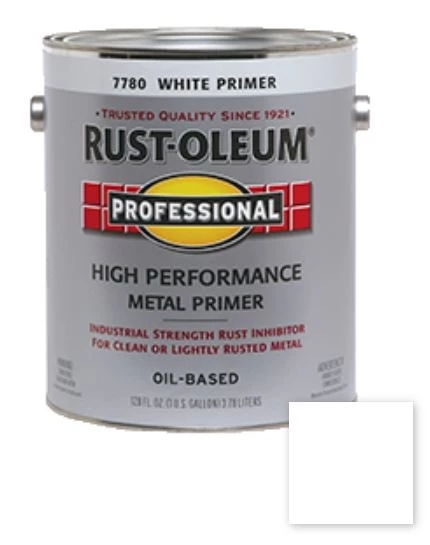 Rust-Oleum Professional White Clean Metal Primer - Gallon 3 Rust-Oleum Professional White Clean Metal Primer - Gallon