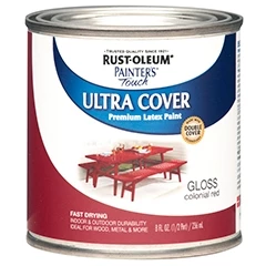 Rust-Oleum Painter's Touch Ultra Cover Multi-Purpose Gloss Brush-On Paint – Half Pint 3 Rust-Oleum Painter's Touch Ultra Cover Multi-Purpose Gloss Brush-On Paint – Half Pint