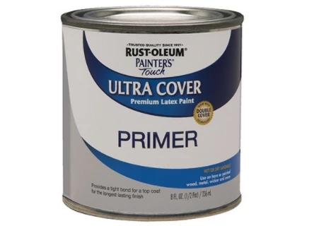 Rust-Oleum PAINTER'S TOUCH ULTRA COVER Ultra Cover Primer Brush-on- Half Pint- Gray 3 Rust-Oleum PAINTER'S TOUCH ULTRA COVER Ultra Cover Primer Brush-on- Half Pint- Gray