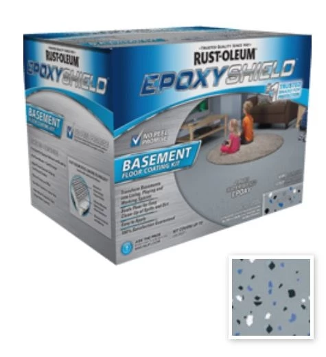 Rust-Oleum Epoxyshield Basement Floor Coating Kit 3 Rust-Oleum Epoxyshield Basement Floor Coating Kit