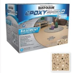 Rust-Oleum Epoxyshield Basement Floor Coating Kit 5 Rust-Oleum Epoxyshield Basement Floor Coating Kit -Home Improvement Sales Shop 6852223