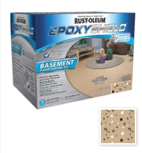 Rust-Oleum Epoxyshield Basement Floor Coating Kit 4 Rust-Oleum Epoxyshield Basement Floor Coating Kit - Image 2
