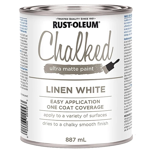 Rust-Oleum Chalked Ultra Matte Paint - Quart 3 Rust-Oleum Chalked Ultra Matte Paint - Quart