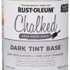 Rust-Oleum Chalked Paint Ultra Matte Paint Dark Tint Base – 29 oz -Home Improvement Sales Shop 6853709 1