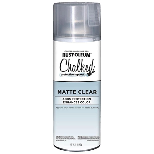 Rust-Oleum Chalked Clear Coat Spray 3 Rust-Oleum Chalked Clear Coat Spray