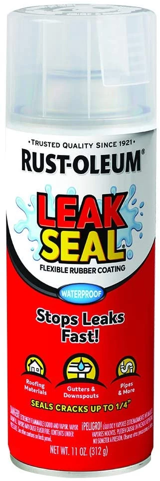 Rust Oleum Leak Seal Flexible Rubber Coating, Spray 4 Rust Oleum Leak Seal Flexible Rubber Coating, Spray - Image 2