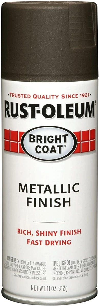 Rust-Oleum Stop Rust Bright Coat Metallic Spray - 11 oz 4 Rust-Oleum Stop Rust Bright Coat Metallic Spray - 11 oz - Image 2