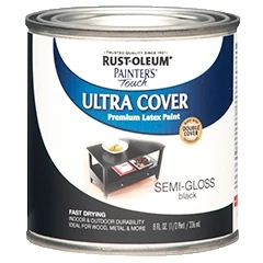 Rust-Oleum Painter's Touch Ultra Cover Multi-Purpose Semi-Gloss Brush-On Paint – Half Pint