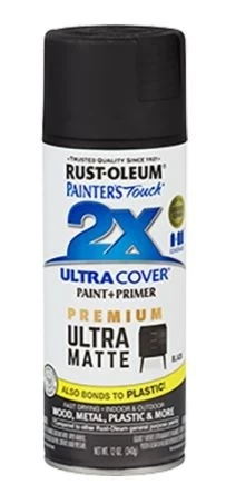 Rust-Oleum Painter's Touch 2X Ultra Cover Ultra Matte Spray Paint 4 Rust-Oleum Painter's Touch 2X Ultra Cover Ultra Matte Spray Paint - Image 2