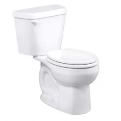 American Standard Colony Toilet-To-Go White Round Complete Toilet