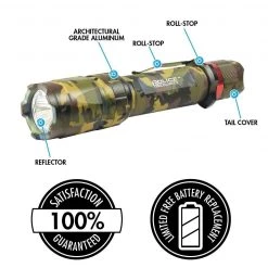 Police Security Trac Tact Camouflage LED Flashlight -Home Improvement Sales Shop 69610004 3