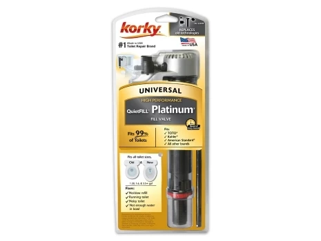 Korky QuietFill Platinum Fill Valve 3 Korky QuietFill Platinum Fill Valve