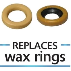 Korky Wax Free Toilet Seal 7 Korky Wax Free Toilet Seal -Home Improvement Sales Shop 6990016 3