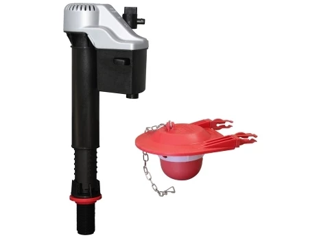 Korky QuietFill Platinum Fill Valve and 3" Flapper Kit 4 Korky QuietFill Platinum Fill Valve and 3" Flapper Kit - Image 2