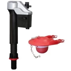 Korky QuietFill Platinum Fill Valve and 3" Flapper Kit 6 Korky QuietFill Platinum Fill Valve and 3" Flapper Kit -Home Improvement Sales Shop 6990021 2