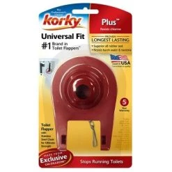 Korky Plus 2 Red Toilet Flapper