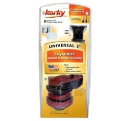 Korky Adjustable 2" Flush Valve & Tank to Bowl Gasket Kit