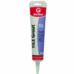 Red Devil Pre-Mixed Tile Grout Squeeze Tube (5.5 Oz.)