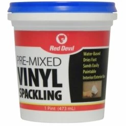 Red Devil Pre-Mixed Vinyl Spackling Compound (1 Pint Tub)