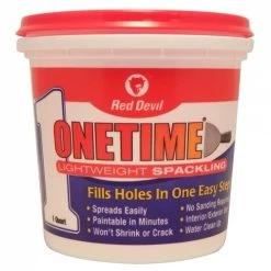 Red Devil Onetime® Lightweight Spackling (1 Quart)