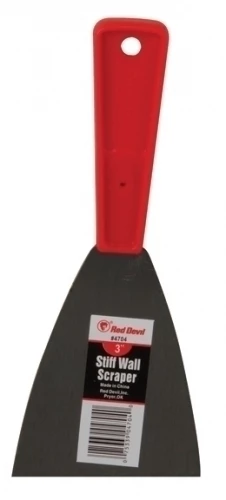 Red Devil 4700 Series 3" Stiff Wall Scraper 3 Red Devil 4700 Series 3" Stiff Wall Scraper