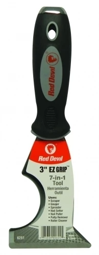 Red Devil EZ GRIP™ 7-in-1 Multi-Purpose Painter's Tool 3 Red Devil EZ GRIP™ 7-in-1 Multi-Purpose Painter's Tool