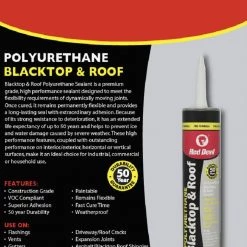 Red Devil Blacktop and Roof Polyurethane Sealant -Home Improvement Sales Shop 70412 2