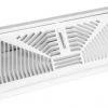 American Metal Products White Baseboard Diffuser