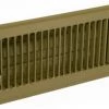 American Metal Products 4x8 MH Floor Register, Brown